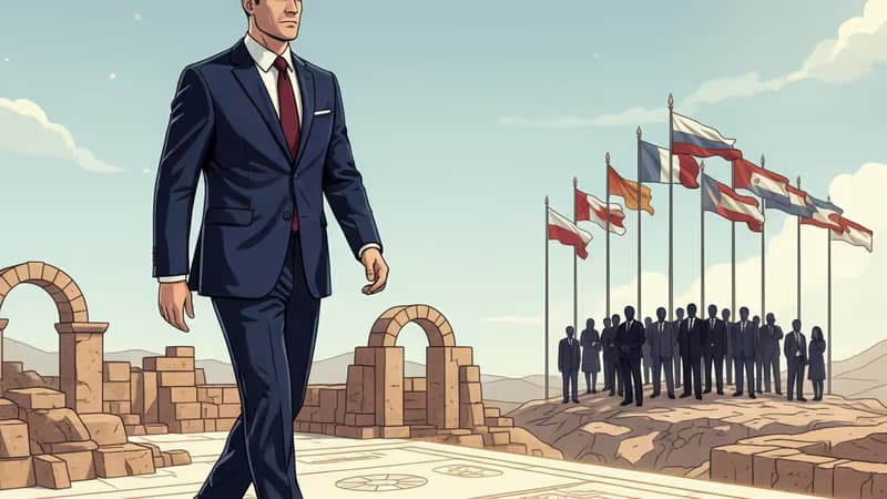 尼古拉·姆拉德諾夫出席耶路撒冷外交會議