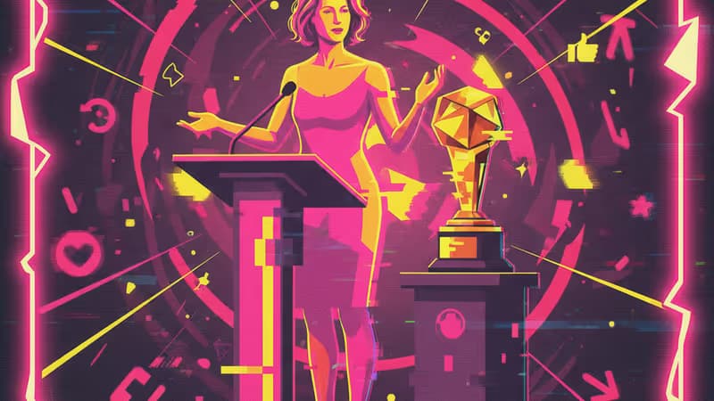 2013年のゴールデングローブ賞でスピーチをするジョディ・フォースター