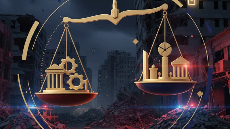 ロシアのミサイル攻撃を受けたハルキウの救助現場