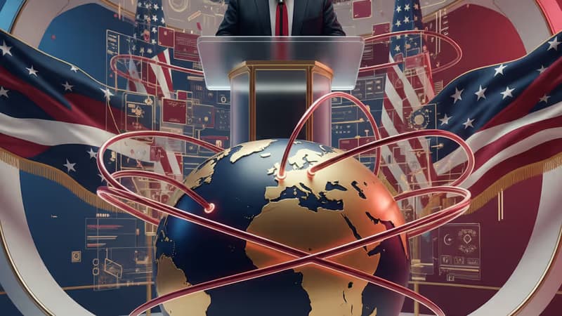 川普總統發表關於數位政策的新年演説