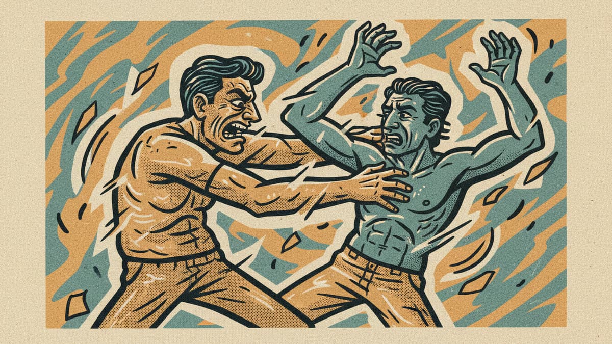 同一個星期，世界的兩張面孔