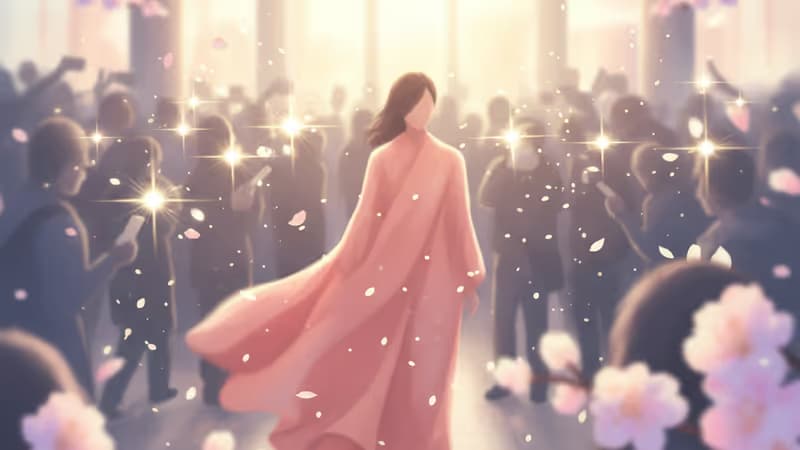 台湾の空港で大勢のカメラマンに囲まれる騒然とした現場の様子