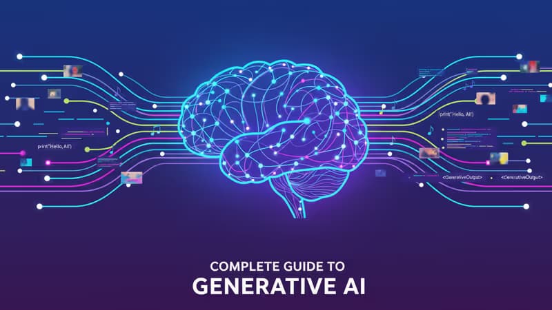 The Complete Guide to Generative AI: A Practical Handbook for Beginners