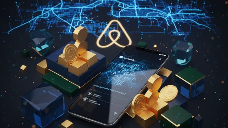 AirbnbのAIコンシェルジュが旅行を提案するイメージ