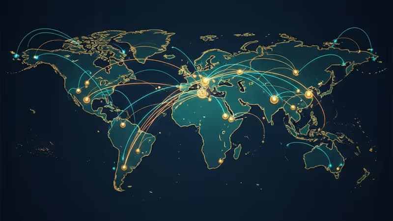 次世代のデジタル決済インフラを象徴する光のネットワーク