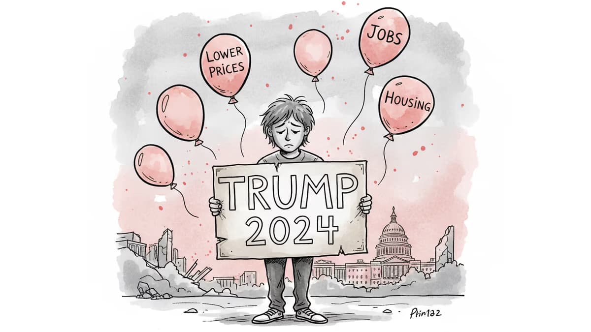 Gen Z's Trump Honeymoon Is Already Over