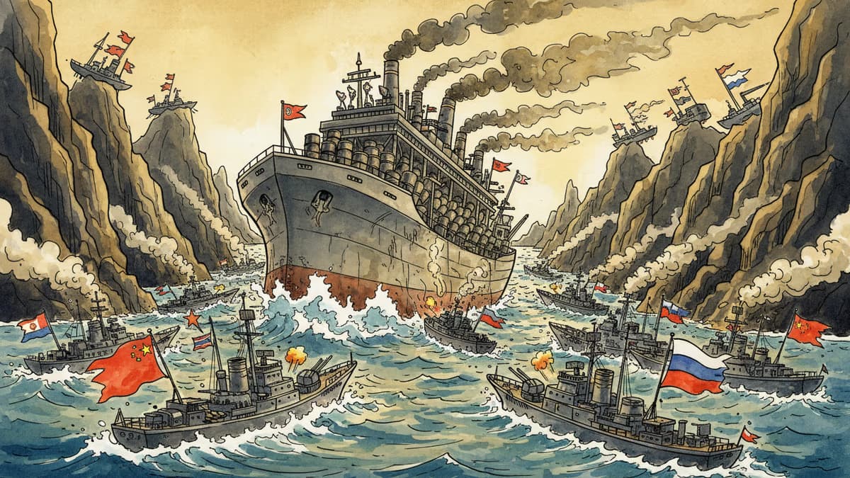 川普要求中英日派軍艦打通荷姆茲海峽