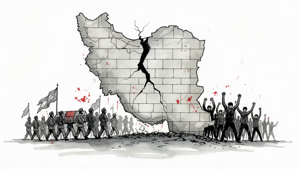 Iran Is Cracking From Both Ends