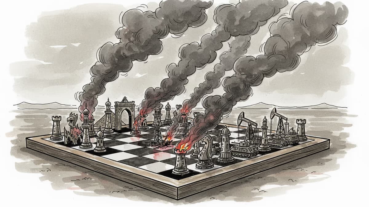 Middle East Tinderbox Ignites Again