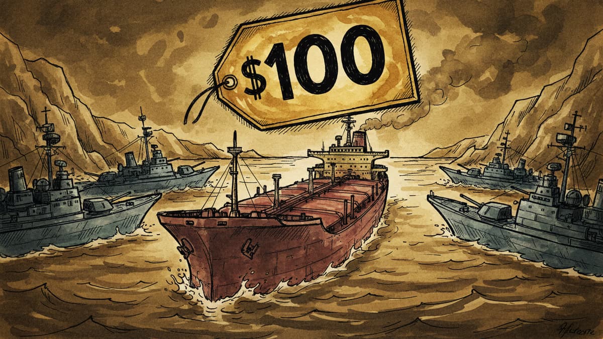 原油100ドル突破——あなたの生活費は今夜から変わる