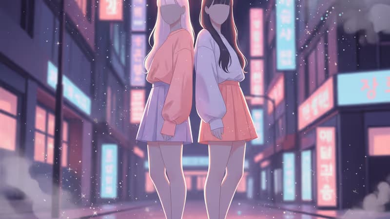 映画『Project Y』の主演二人の緊張感あふれる姿