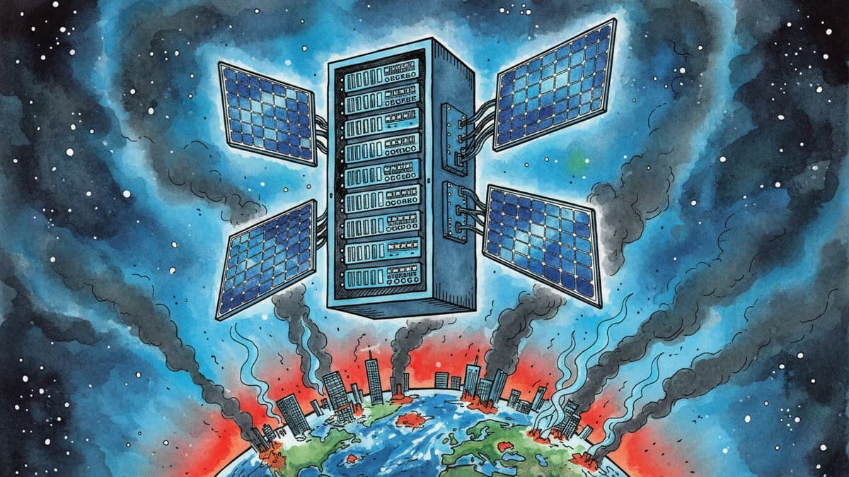 太空資料中心：AI熱潮催生的狂想還是未來？