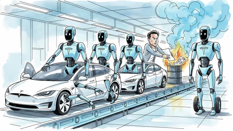 特斯拉告別汽車時代：砸200億美元押注機器人帝國夢