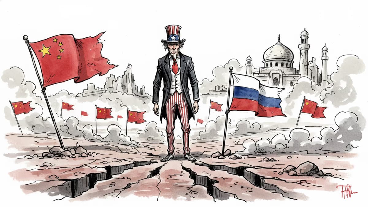 美國失去中東的那一天：軍事勝利背後的戰略敗局