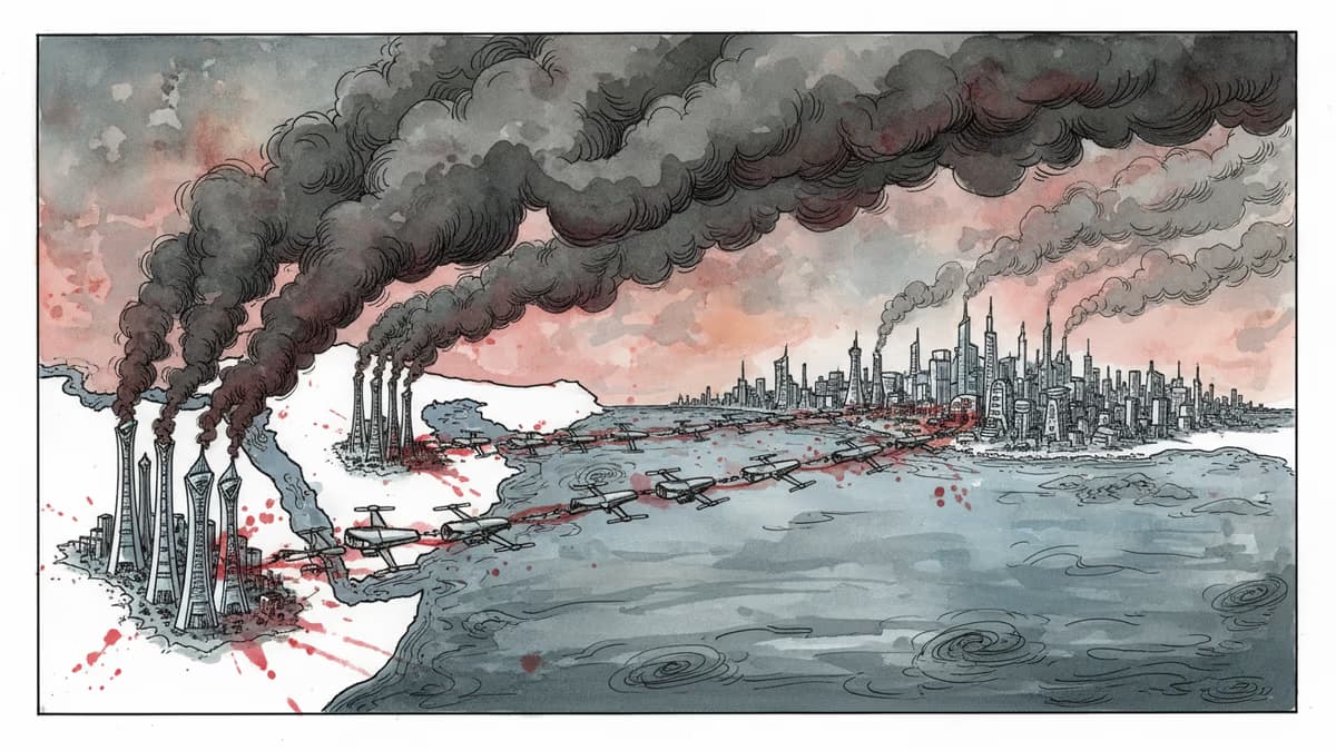 The Gulf Is Burning Now, Too