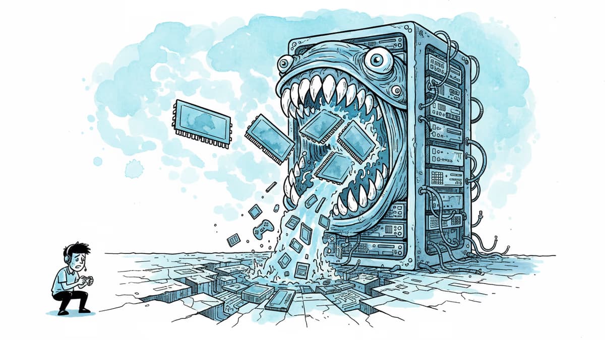 當AI吃掉遊戲的記憶體：一場靜默的產業危機