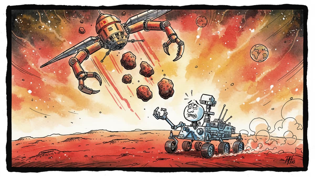 화성 암석이 지구에 오지 못하는 이유