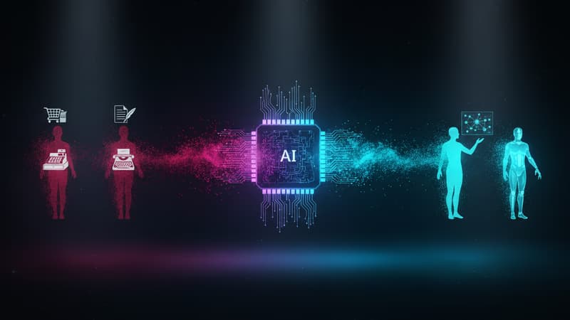 AI改变的就业地图：消失与崛起的职业