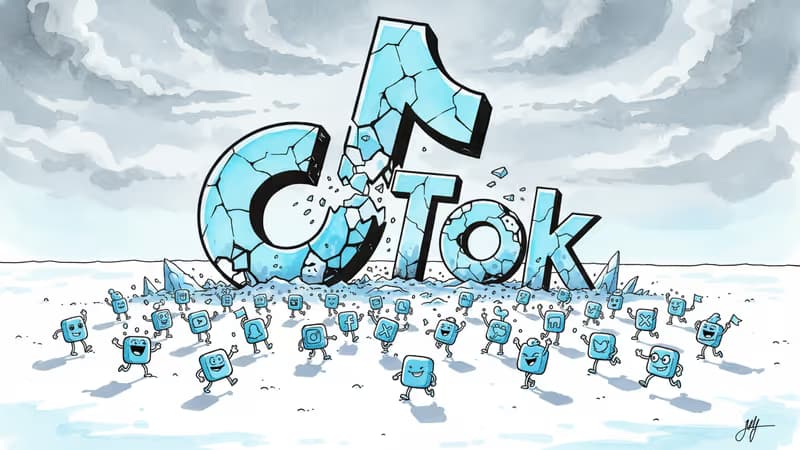 틱톡 대규모 장애, 경쟁사들이 웃었다