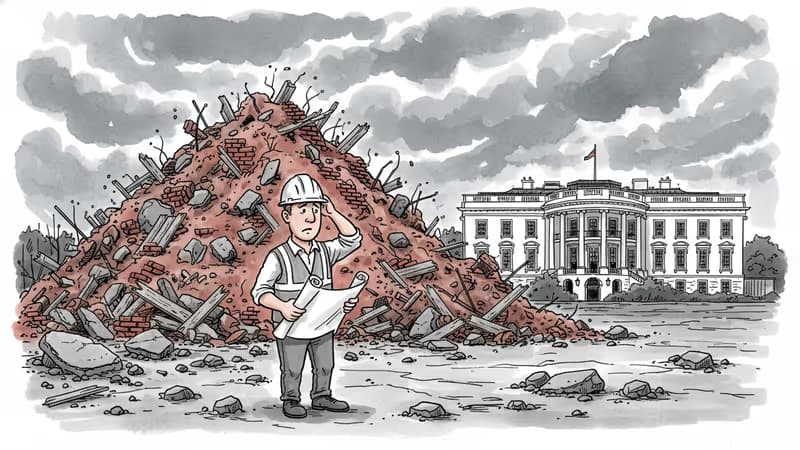 トランプの「破壊は簡単、建設は困難」という現実