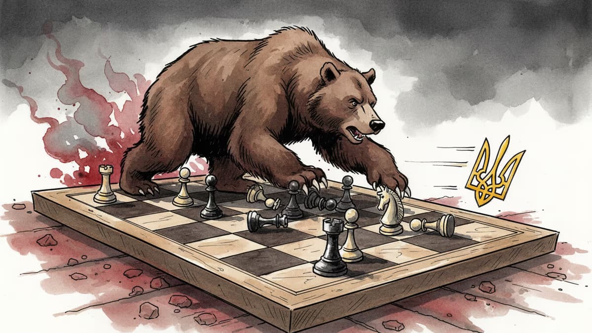 烏克蘭戰爭轉折點：當軍事現實迫使「以土地換和平」