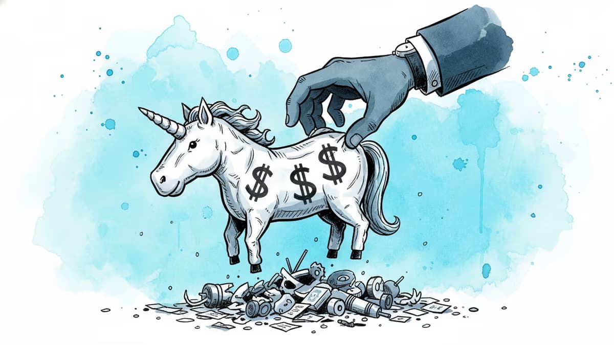 When a $12B Unicorn Sells for Scraps