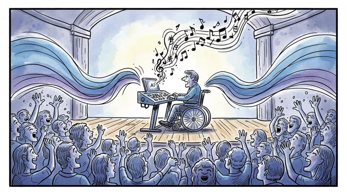 失聲兩年後，他用AI重新找回歌唱的聲音