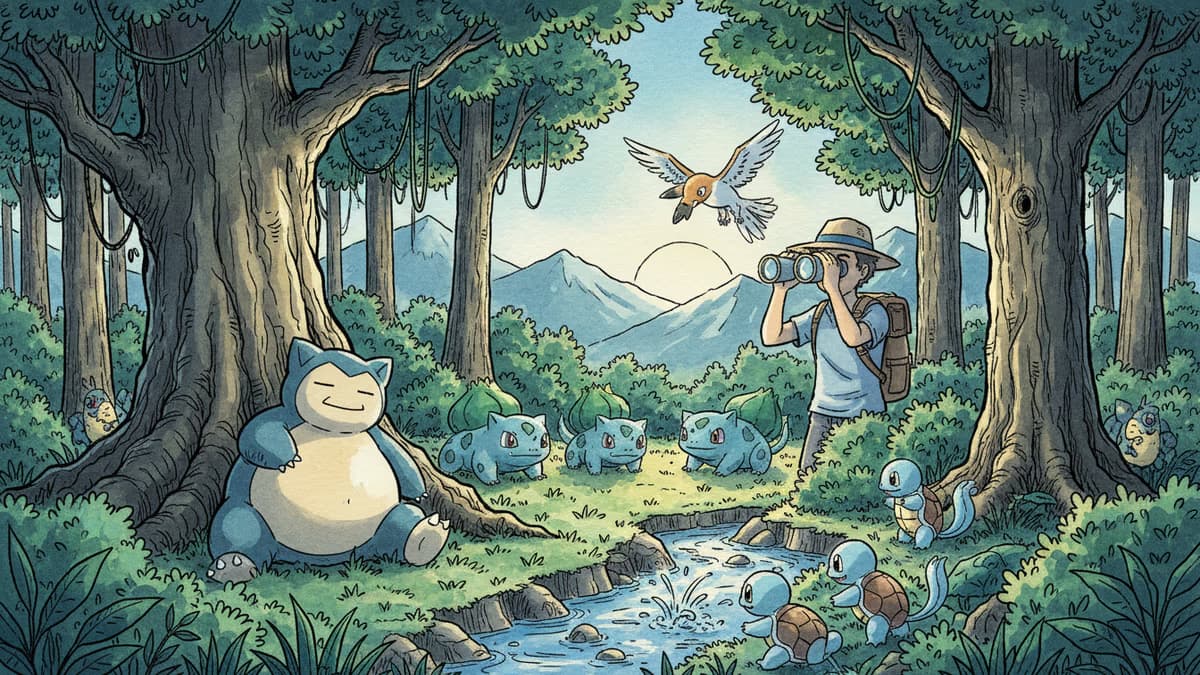 포켓몬이 트레이너 없이도 살 수 있다면?