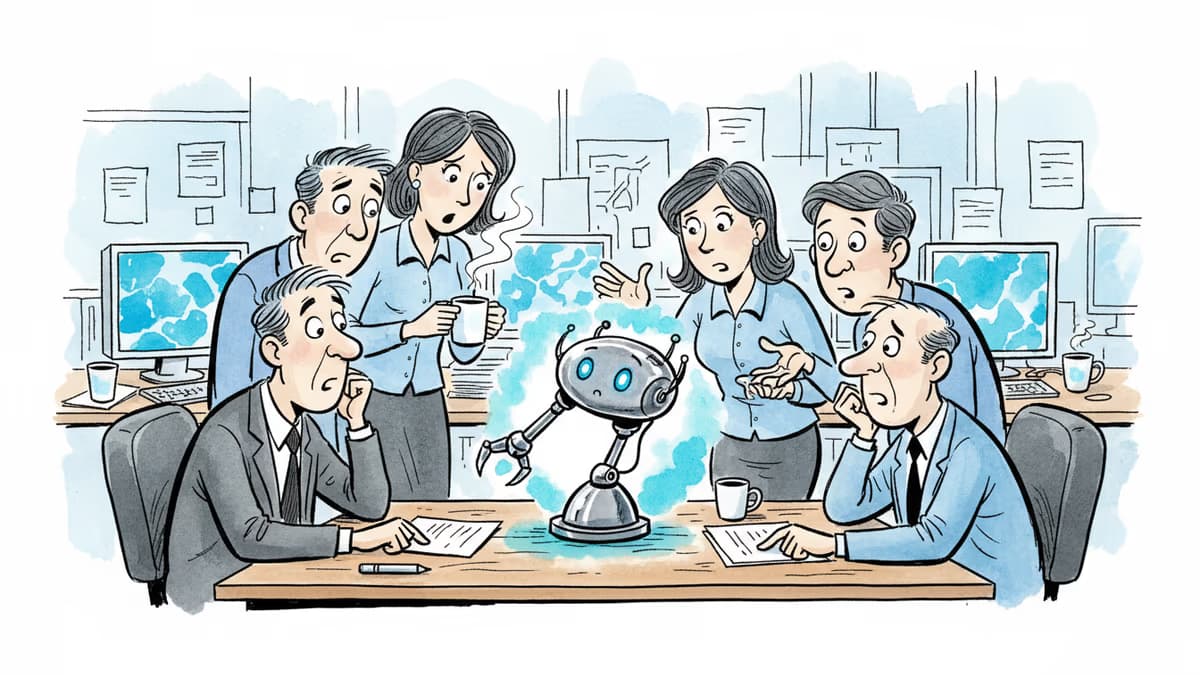 로봇 동료가 내 책상에 온다면?