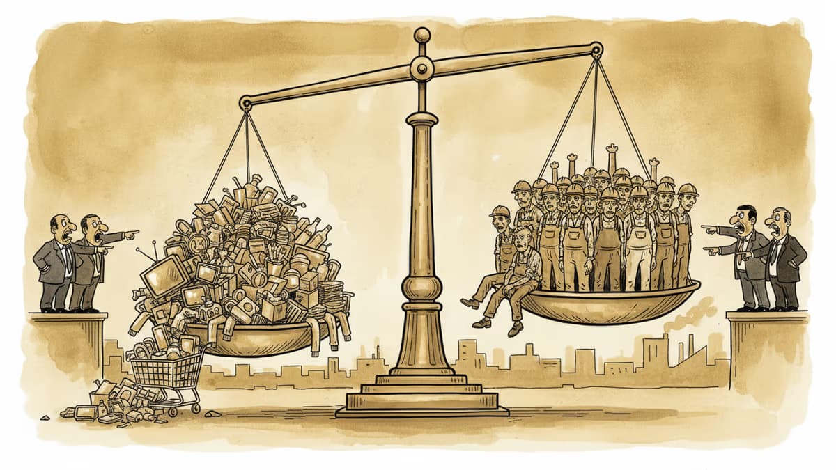 무역적자가 무서워서 경제를 망칠 건가요?