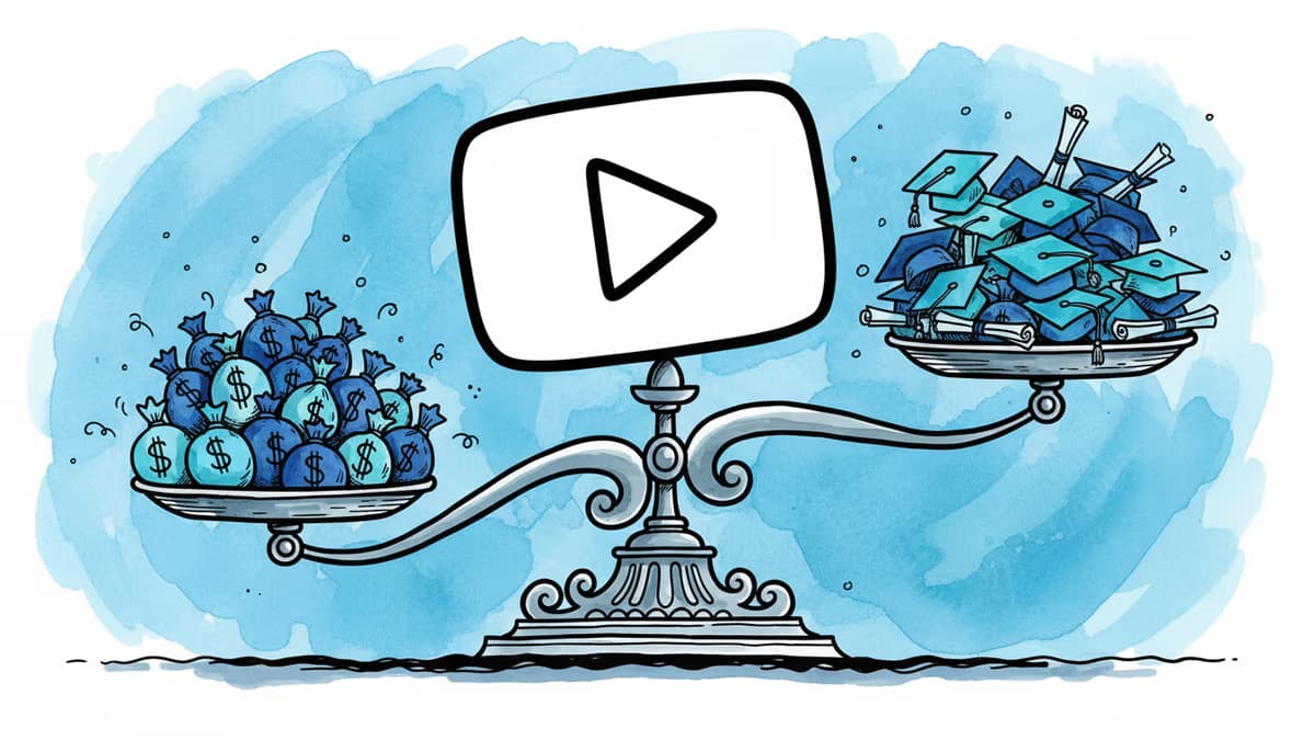 YouTube創作者為何選擇非營利化？