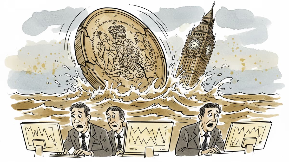 英ポンド急落が示す「政治不安の代償」
