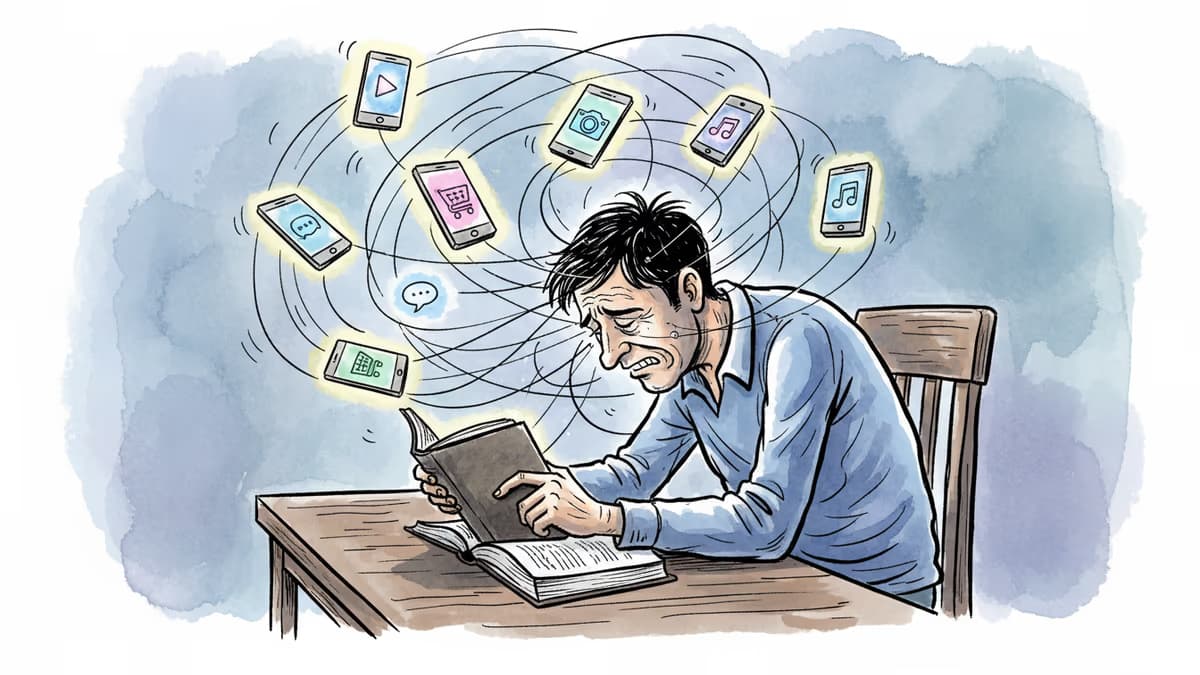 集中力の欠如は個人の問題ではない：デザインされた注意散漫の時代