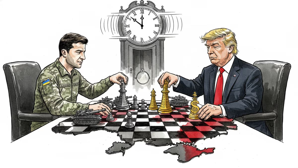 ウクライナ大統領が描く「トランプ流平和戦略」の真意